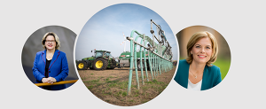 Im Hintergrund der Abstimmungen über die Neufassung streiten sich die Ministerinnen des Landwirtschafts- und des Umweltressorts