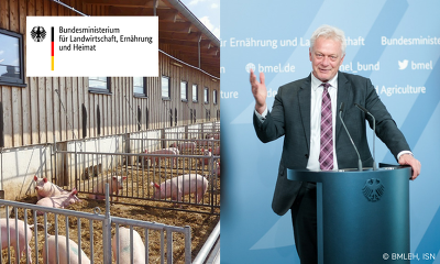 Der neue Landwirtschaftsminister Alois Rainer hat sich in seiner Amtsantrittsrede im Bundestag zur deutschen Nutztierhaltung bekannt ©BMLEH, ISN