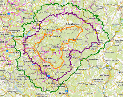 Als nächster Schritt soll die gesamte Sperrzone II eingezäunt werden und im Anschluss ist die Einrichtung sogenannter „weißer Zonen“ geplant.(Karte: © LAVE NRW)
